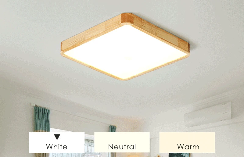 Nordic Simple Modern OAK Wood Ceiling Lamp Ultra thin Japanese LED Ceiling Lights For Bedroom Living Room Kitchen Study Balcony (2)