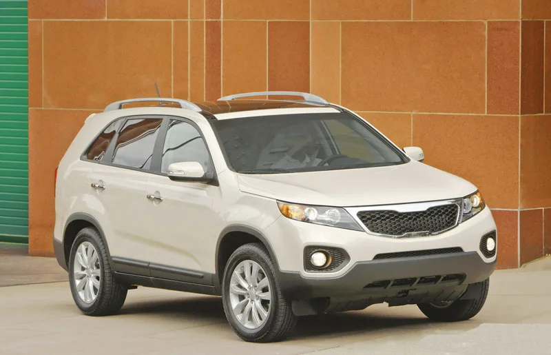 Для Kia Sorento 2003-2013 2 шт. сплав поперечины на крыше грузового Чемодан стойки