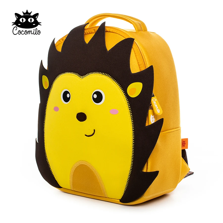 Мультфильм 3D Ежик детский сад зоопарк животное маленькие дети маленькая школьная сумка светильник рюкзак с изображением Льва от 3 до 6 лет Девочки Мальчики Малыш сумка