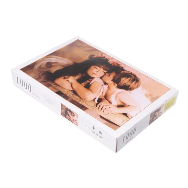 

1000 Pieces Childlike Warmth Jigsaw Puzzle Romantic Kid picture Gift Toy 50*75cm