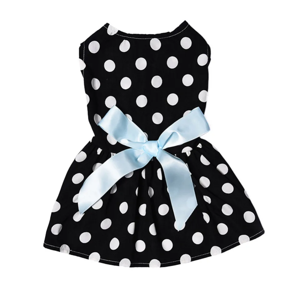 

Panic Buying One piece Colorful Clothing for Dog Pet Washable Summer/Spring Princess Dress Puppy Cute Short Clothes 4 Sizes 2017