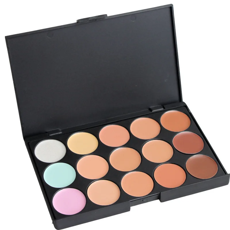 

ROMANTIC BEAR Concealer Cosmetics Palette Waterproof Moisturizer Face Makeup 3 colors available 6pcs/lot drop shipping