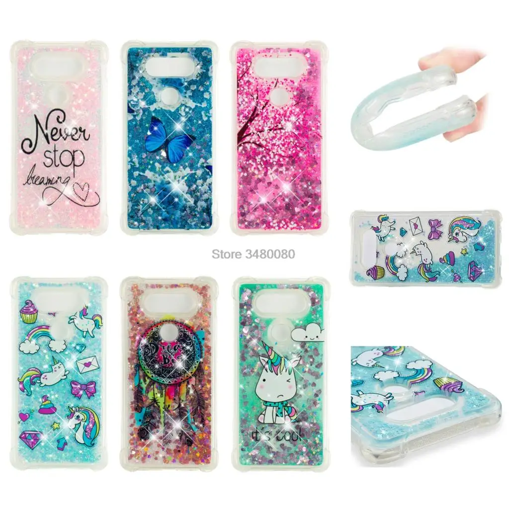 

Quicksand Case For LG V20 LGV20 Dynamic Liquid Glitter Stars Phone Shell Cover LS997 H918 H990 H990DS F800S VS996 H910 H915 V20