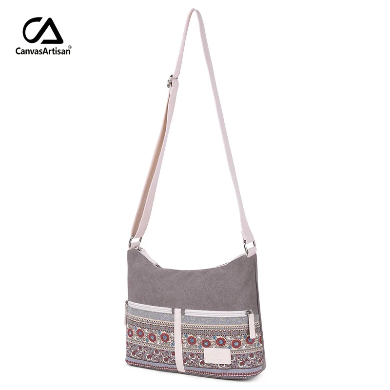 Cena Damska torba na ramię płótno w stylu Retro damski, w kwiaty Bolsos Mujer codzienna torba podróżna torba kurierska damska Crossbody torby damskie Bolsas