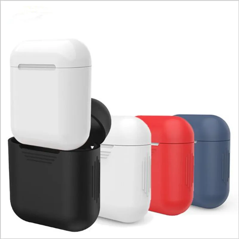 

Red Black White Silicone Case Protective Cover Portable Pouch Anti Lost Protector Elegant Sleeve Fundas Accessories