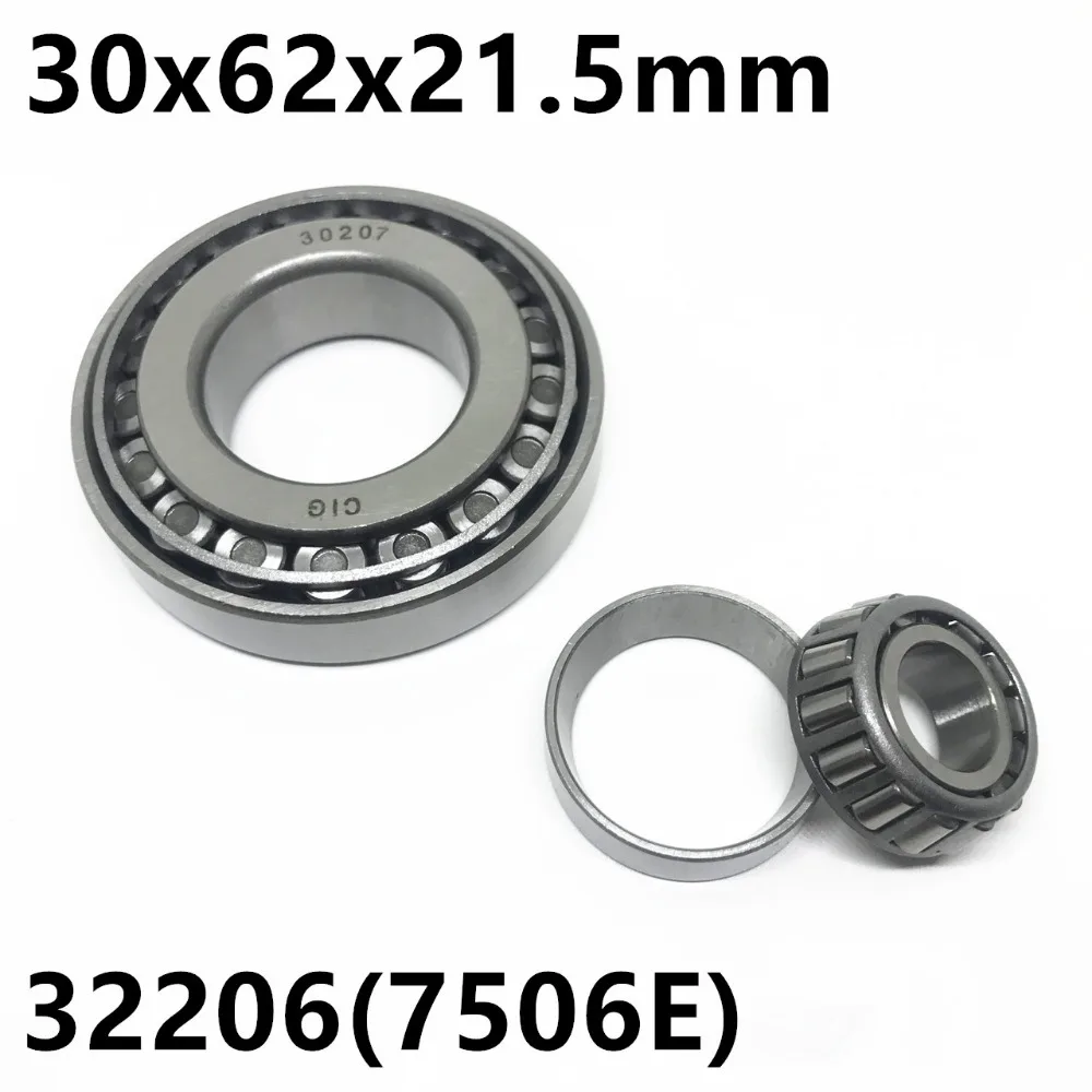 Single row tapered roller bearing 32206 J Brand:NACHI JAPAN 30X62X21.25mm 