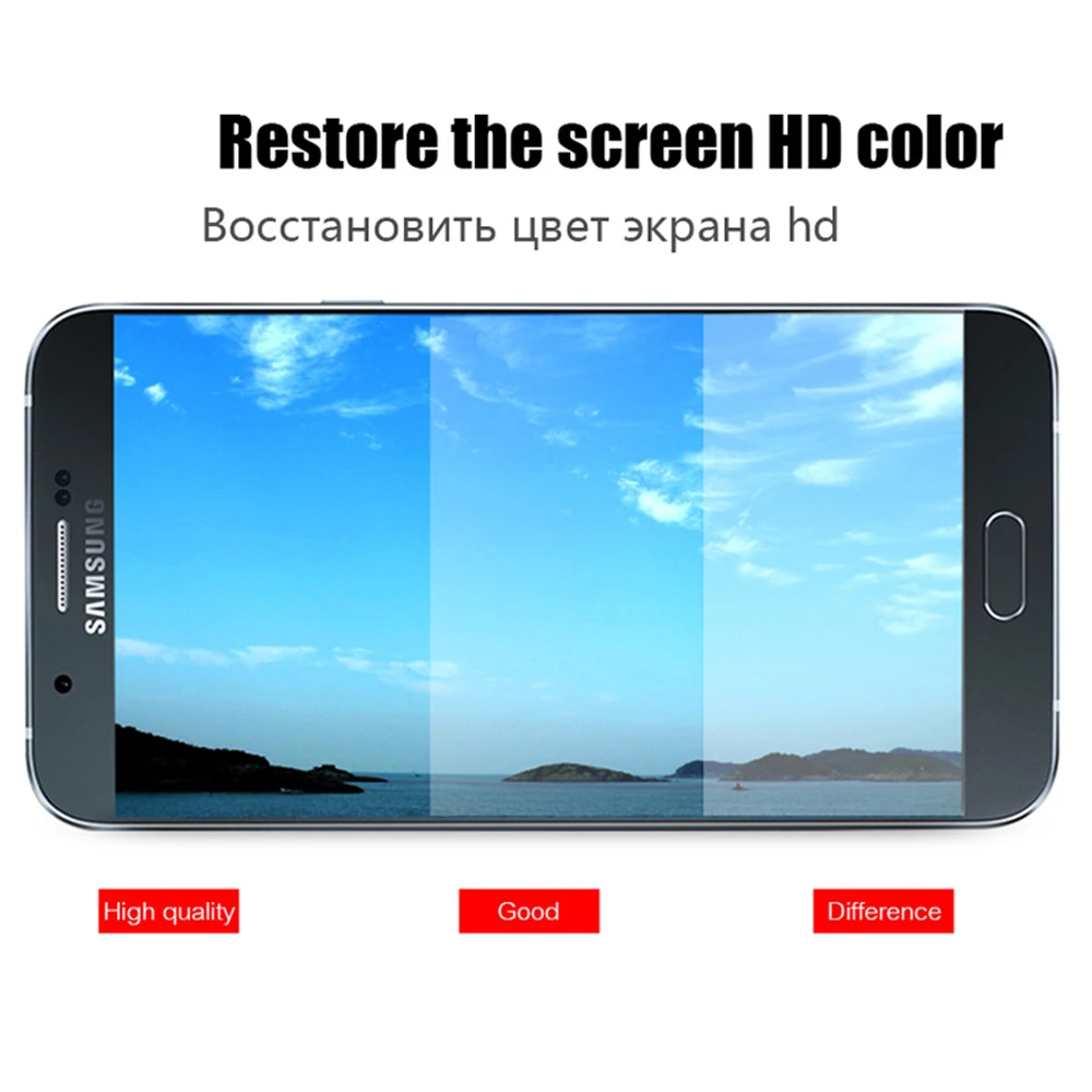 2.5D 9H закаленное стекло для Samsung J2 J3 J4 J5 J7 Prime A6 A8 A3 A5 Plus 2017 2018 Настоящее обновление