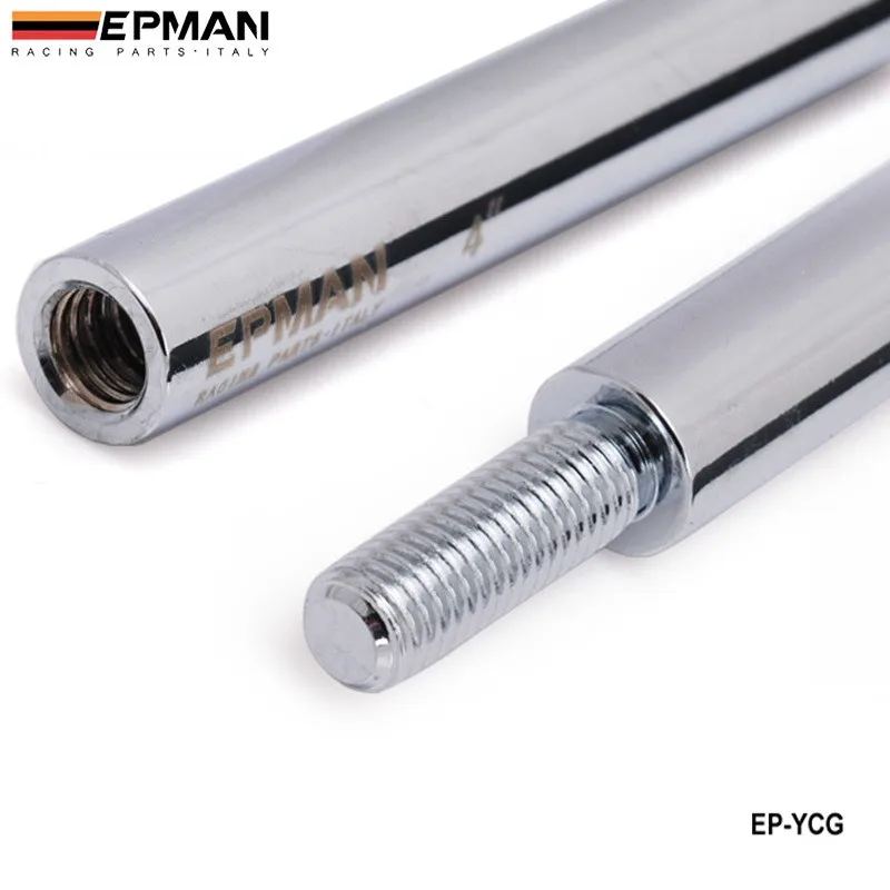 Серебряное удлинение ручки переключения передач для ручного рычага переключения передач 3in M10X1.5 EP-YCG1015-3
