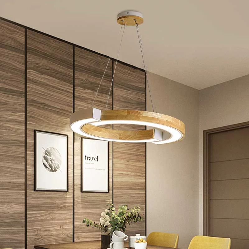 Потолочный светильник, Круглый, для столовой, декоративные светильники, подвесной, для гостиной, бара, спальни, дизайн, современный светодиодный потолочный светильник