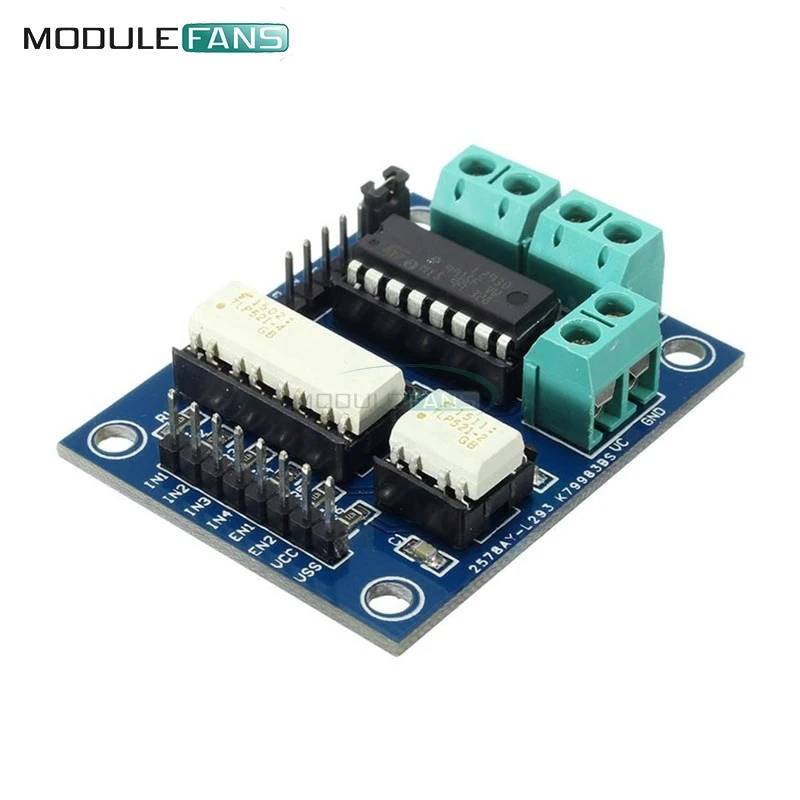 

L293D L293 Motor Driver Expansion Shield Control Board Dual H-Bridge For Arduino Duemilanove DC Stepper Mega2560 UNO R3 Module