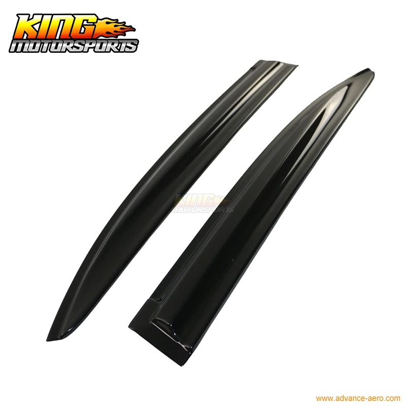 Подходит для Honda Civic Sedan полный комплект Mugen style smokted JDM Stick On Window Visors США бесплатная