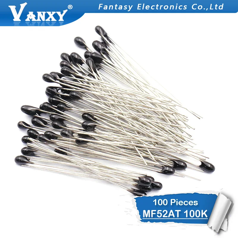 100 шт. Φ ntc датчик температуры термистор k MF52AT MF52 3950 ohm 1% mf52at/3950|ntc thermistor|ntc thermistor 100kntc |