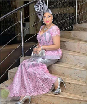 

Latest French Nigerian Laces Fabrics High Quality Tulle African Laces Fabric Wedding African French Tulle Lace D175