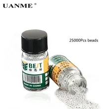 Шарики для BGA(0,2, 0,25, 0,3, 0,35, 0,4, 0,45, 0,5, 0,55, 0,6, 0,65) BGA шариковые шарики для ремонта BGA