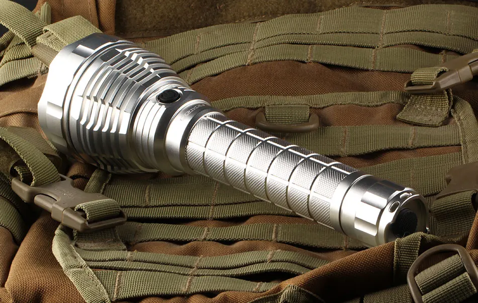 Фонарик XHP70 Прозрачный фонарик Convoy L6 с питанием от батареи 2*26650|flashlight flashlight|flashlight