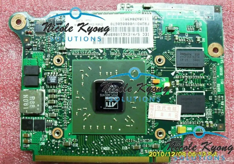  M56-P M54-P M52-P X1600 X1400 X1300 FRUNO SPS V000060650 V000060670 V000060630 VGA Video Card for Toshiba Satellite A100 A105 