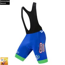 UCI Pro World Tour Team Для мужчин синий Wanty велосипед велотрусы Pro Велоспорт нагрудник шорты велосипед 16D гель мягкий нагрудник шорты XXSS-5XL