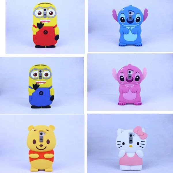 3D Lilo Stitch Despicable Me Minion Cartoon Cute Soft