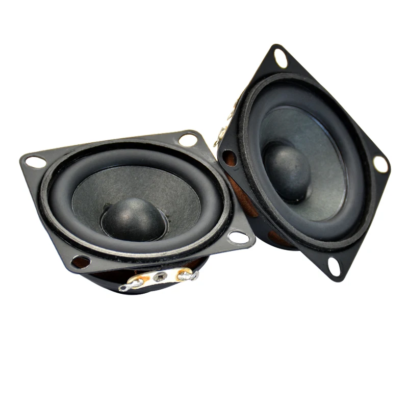 2Pcs Audio Tweeter Speakers Full Range PU Side Audio Speaker