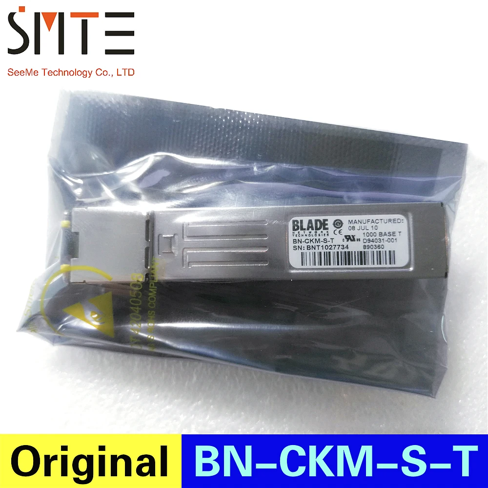 

Original BN-CKM-S-T 1000BASE-T Copper RJ-45 100m Transceiver module SFP