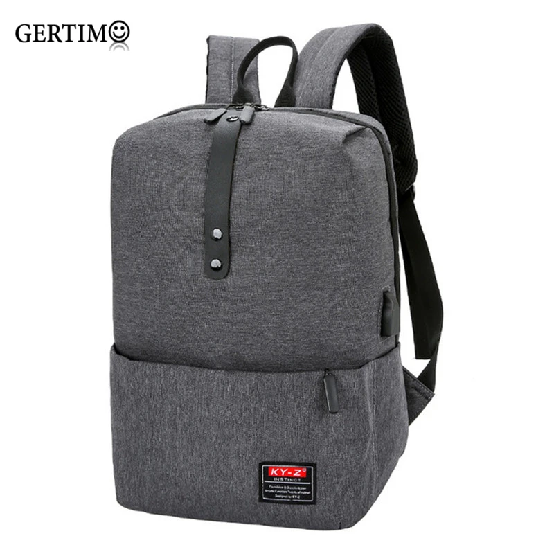 

Women Fashion Casual Multifunction Nylon Waterproof School College Bag 15.6inch Laptop Backpack Men USB Charging Travel Rucksack