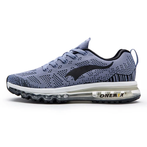 ONEMIX кроссовки для бега, мужской светильник, weighta Air 95, кроссовки с сеткой, дышащие, для прогулок, беговые кроссовки, Max 270, спортивная обувь - Цвет: Gray