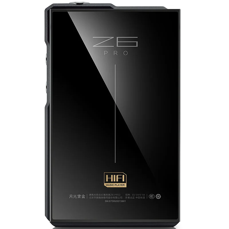 Moonlight AIGO Z6 PRO Hifi MP3-плеер Hi-res без потерь Музыкальный плеер DSD DAC Hifi плеер сенсорный экран портативный Flac плеер