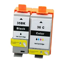 2PK PGI-35 CLI-36 PGI35 CLI36 картриджи для Canon PIXMA картридж IP100B IP100 IP100 с батареей мини 260 для струйных принтеров