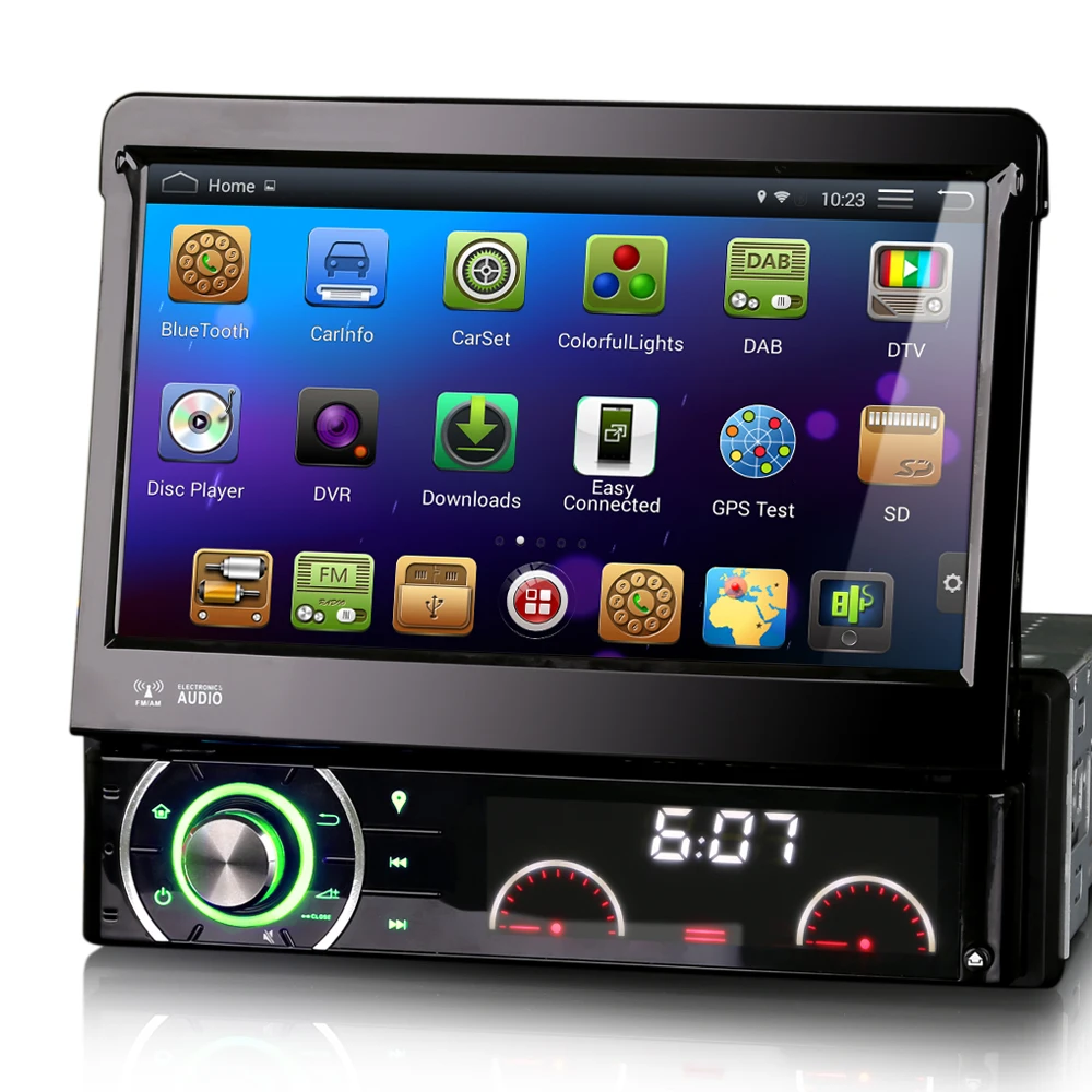 Buy JSTMAX 7" Quad Core Android 4.4.4 OS Single Din