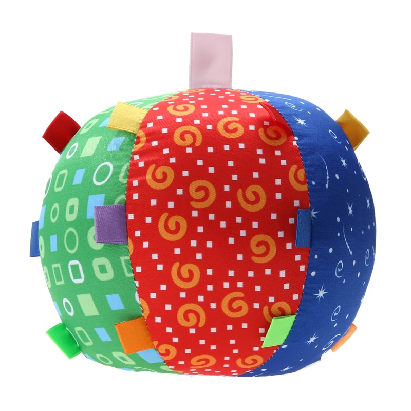 Ball Bell Children Multicolor Toys Baby Hand Grasp Ball Cloth Music