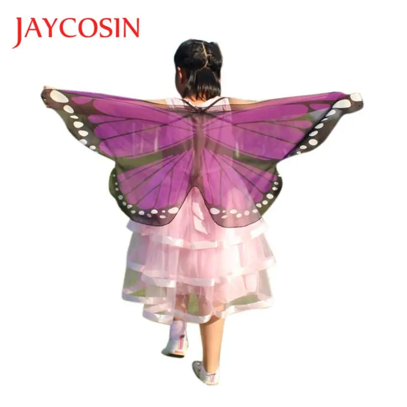 JAYCOSIN новый дизайн крылья бабочки пашмины шаль дети обувь для мальчиков девочек костюм аксессуар 0509