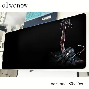 

The evil within mousepad gamer Fashion 800x400x2mm gaming mouse pad HD pattern notebook pc accessories padmouse ergonomic mat