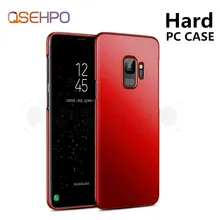 Ультра Тонкие Матовые чехлы для samsung Galaxy A3 A5 A7 J3 J5 J7 J2 J4 J6 J8 A6 A8 плюс красный Жесткий PC защитный чехол