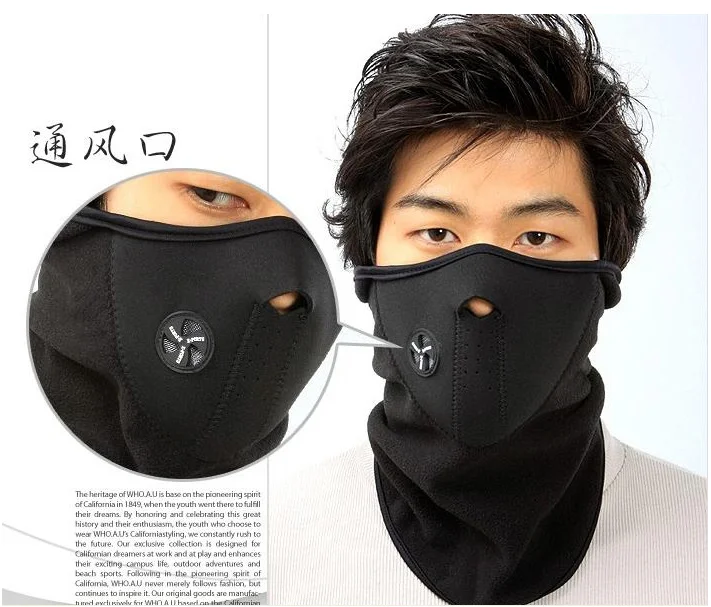 Мотоциклетная маска для лица, флисовая, унисекс, защита шеи, Череп, шарф, белый, для SUZUKI S TL1000 Kawasaki NINJA 650R ER6F