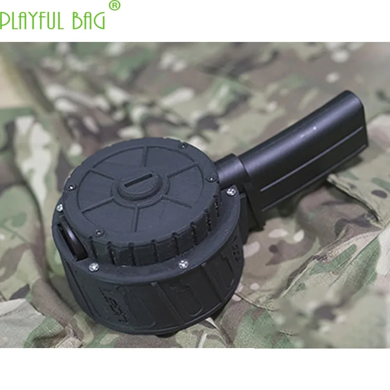 Для активного отдыха CS Bingfeng MP7 игрушечный водяной пулемет расширительный картридж с зажимом 3D картридж барабан большой емкости II40 - Цвет: MP7