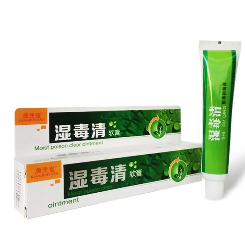 25g Natural Chinese Herbal Eczema Ointment Psoriasis Itching Cream Pruritus Dermatitis Treatment Skin Care Medical Plaster