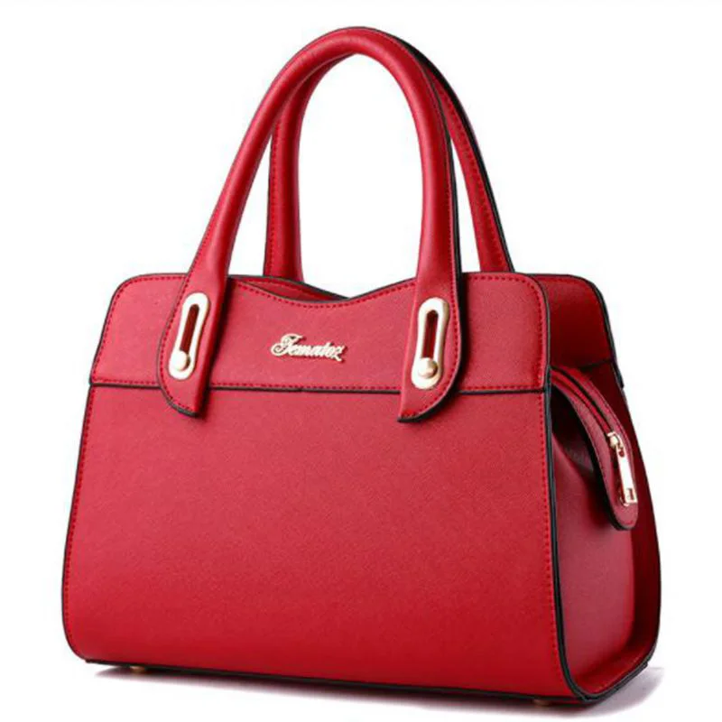 جديد النفط الشمع والجلود الرجعية حقيبة نمط حقيبة يد فاخرة حقائب النساء مصمم mochilas موهير حقيبة كتف السيدات اليد أكياس LW-273