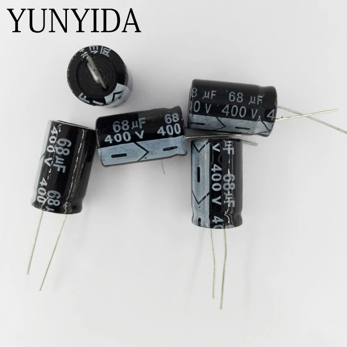 Aluminum Electrolytic Capacitor 5PCS 400V 10UF 15UF 22UF 33UF 47UF 68UF 82UF 100UF 150UF