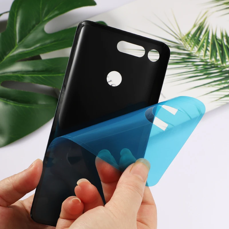PDGB корпус батареи задняя крышка для huawei Honor View 20 V20 чехол из закаленного стекла для телефона крышка Запасные части