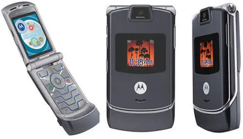 V3c, хорошее качество, мобильный телефон Motorola Razr V3c CDMA, один год гарантии,, только на английском языке