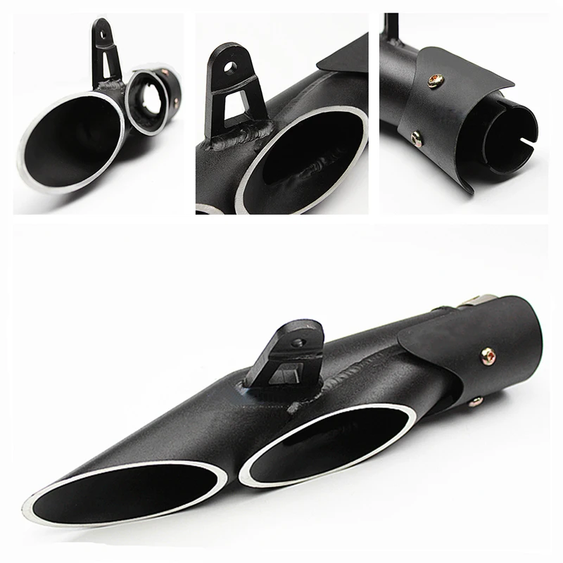 

Universal Modified Exhaust System Motorcycle Exhaust Pipe with Dirt Street Bike Scooter Tail pipe for Kawasaki ZX6R10R