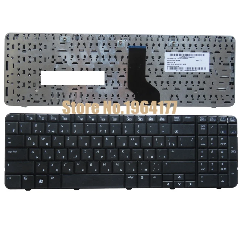 Русская клавиатура для hp Compaq CQ60 CQ60-100 CQ60-200 CQ60-300 G60 G60-100 ру