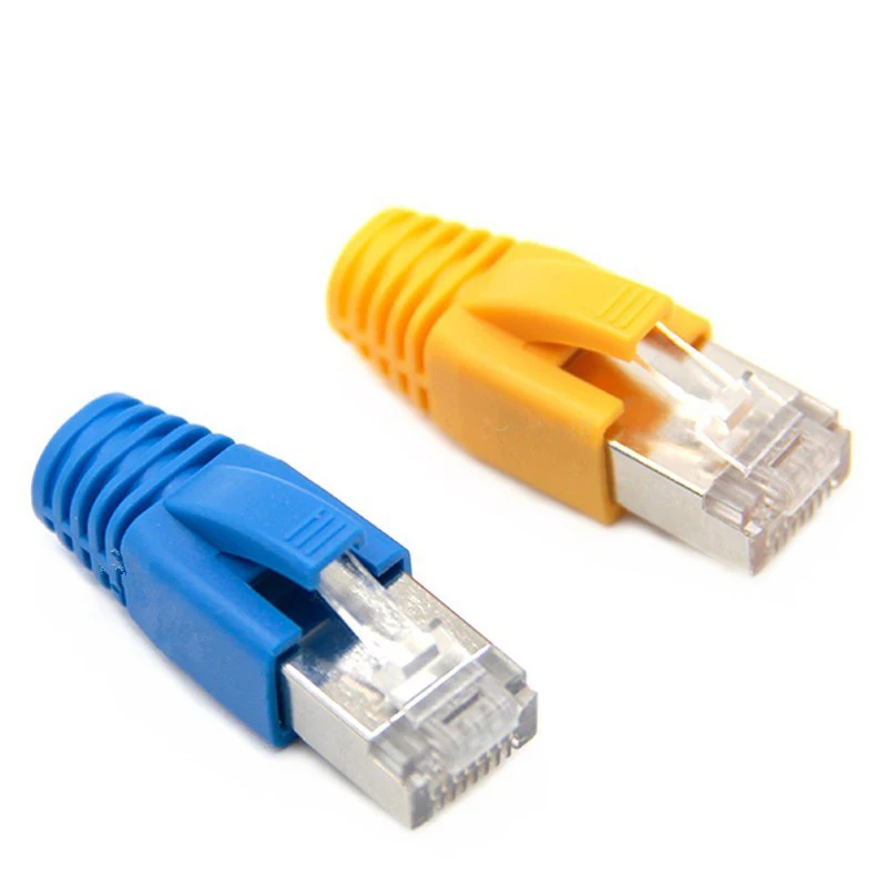 Красочные кошачьи 7 штепсельные вилки крышка сетевой Ethernet кабель Натяжная RJ45 Cat7