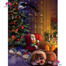 Пользовательские 5D diy Алмаз вышивка Алмазный живопись полностью вышивки крестом комплект мозаики фотографии Новогоднее украшение