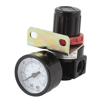 

AR-2000 1/4PT Pipe Connector Dia Air Source Compressor Pneumatic Regulator