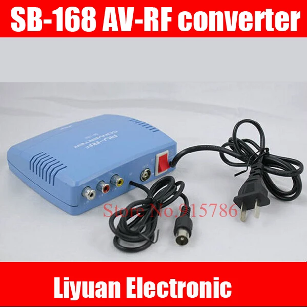 

SB-168 AV-RF converter / 6-12CH AV switch RF modulator / set-top box modulator