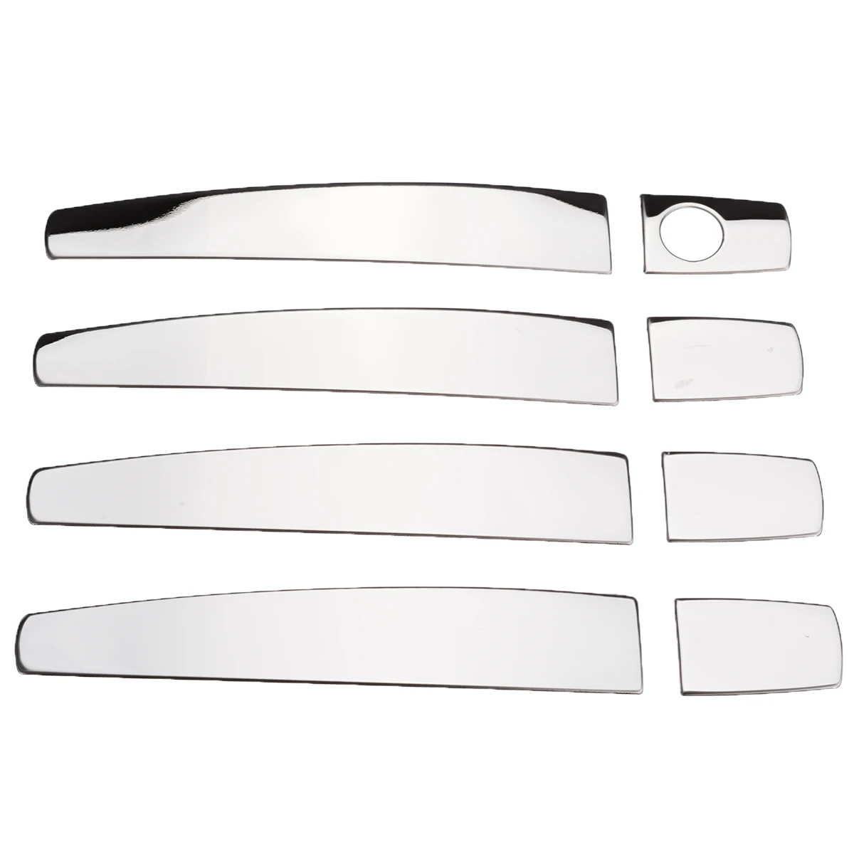For 2010-2013 2014 Vauxhall Opel Astra J Car Door Handle Cover ABS Chrome Side Door Handle Trim Car Styling Moulding 8pcs/set