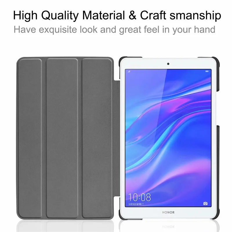 Чехол flгуб из искусственной кожи для Huawei MediaPad T5 чехол планшета с подставкой mediapad