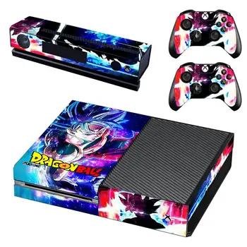 

For Xbox one Dragon Ball Skin Vinyl Decal Stickers Cover Pegatinas Adesivo Sticker For Xbox One Console Kinect Two Controllers