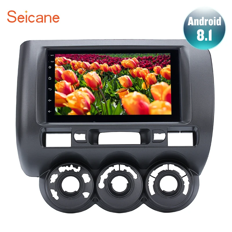

Seicane 7 inch Car Head Unit Player Android 10.0 Radio GPS Navi for 2002-2006 2007 2008 HONDA Jazz(Manual AC,Right Hand Drive)
